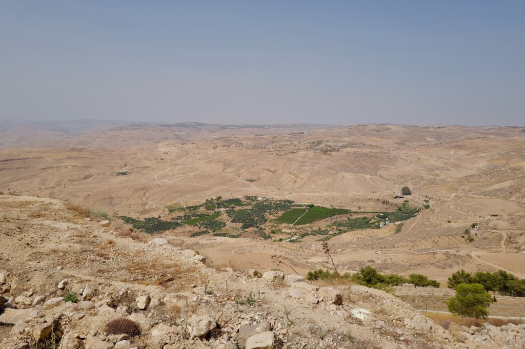 Looking toward the valley